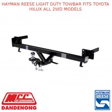 HAYMAN REESE LIGHT DUTY TOWBAR FITS TOYOTA HILUX ALL 2WD MODELS